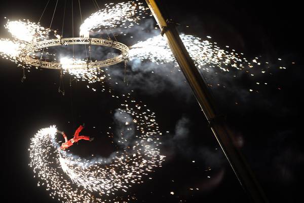 Dublin rings in New Year’s Eve with spectacular show