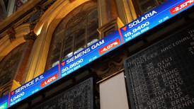 European shares end lower on tech losses