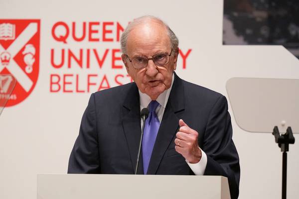 'The answer is not perfection or permanence': George Mitchell reflects on the GFA