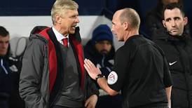 Arsene Wenger called referee Mike Dean ‘a disgrace’