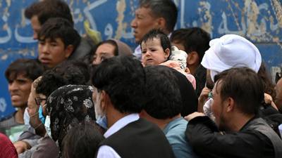 Afghans’ flight from Taliban thwarted by airport chaos in Kabul