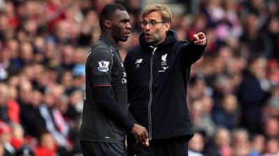 Christian Benteke  frustrated at being ignored by Jürgen Klopp