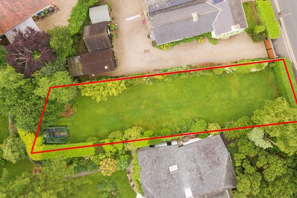 Foxrock housing site on 0.108 of an acre for €800,000
