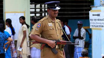 Voting begins in  Sri Lanka election