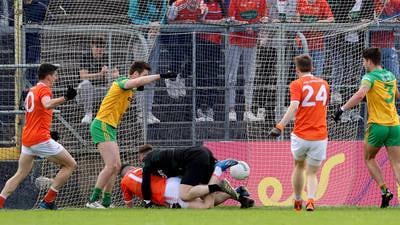 Rian O’Neill achieves Armagh lift-off to leave Donegal for dust