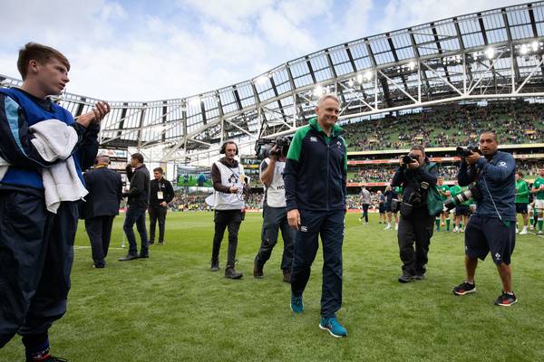 Joe Schmidt is to leave World Rugby role to spend more time with family