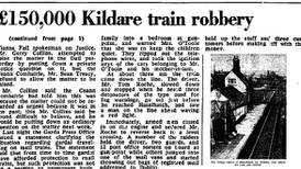 From the archives: Early report of the 1976 Sallins train robbery