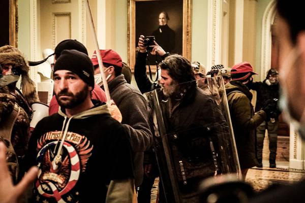 Stay scattered and avoid police, Proud Boys told before US Capitol riot