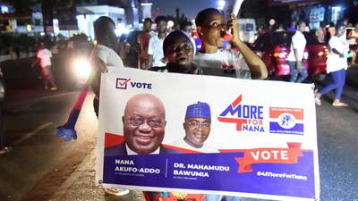 Ghana’s president re-elected as opposition says it will contest results