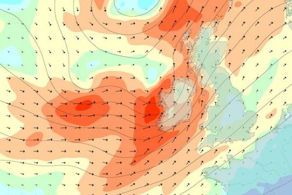 Storm Ali: Orange alert in place as severe gusts sweep country