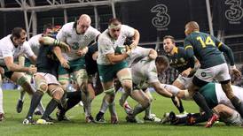 Hard-nosed Ireland  display  sets up  victory over  South Africa