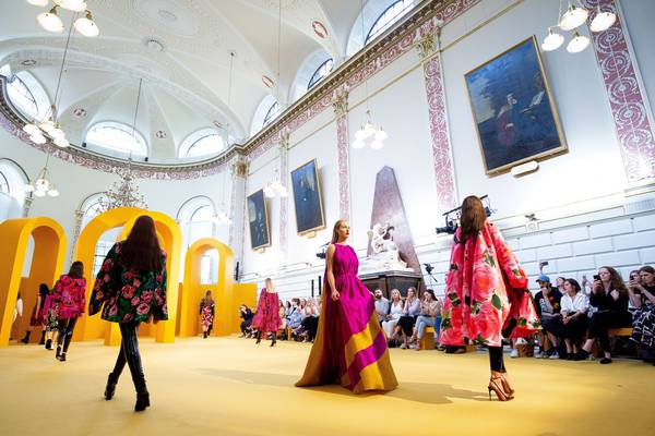 Brown Thomas a/w19: dramatic and diverse season showcased in Trinity’s Exam Hall