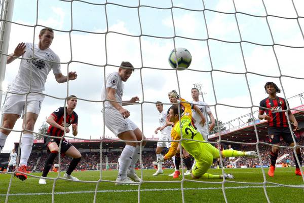 Burnley eight points clear of drop zone after Bournemouth win