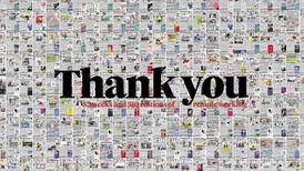 Message from Irish Times Editor: Thank you for your support