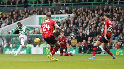 Olivier Ntcham’s goal keeps Celtic’s nose in front in Scotland