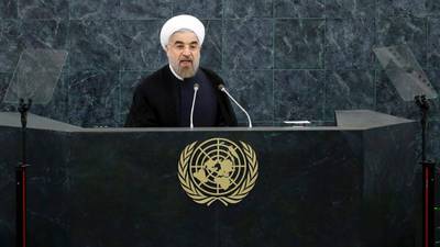 Rouhani preaches tolerance and peace in first UN speech