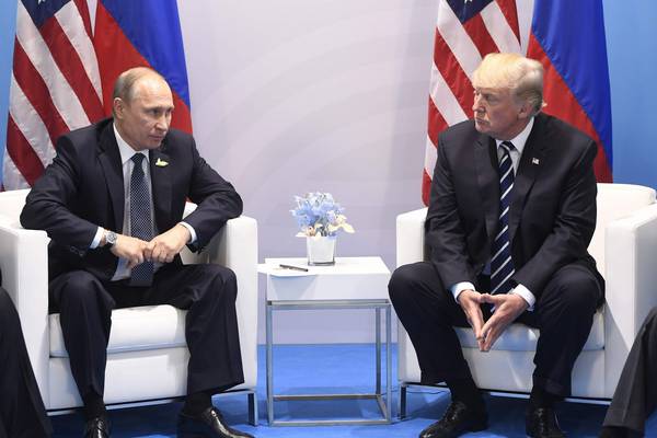 Trump-Putin meeting broaches Russian role in US election