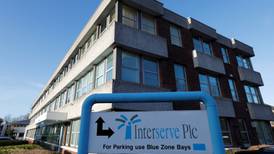 Interserve shares sink as it battles to avoid Carillion’s fate