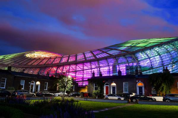Aviva Stadium lit up as a ‘beacon’ to help young LGBTI+ people