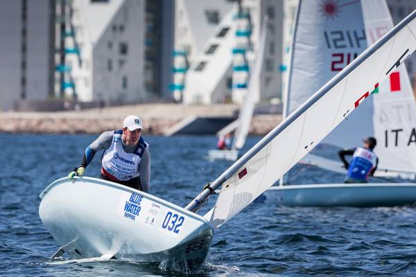 Sailing: Third top-ten finish of the week of little avail to Finn Lynch