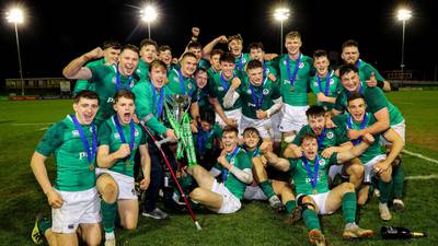 Ireland complete Under-20 Six Nations Grand Slam triumph