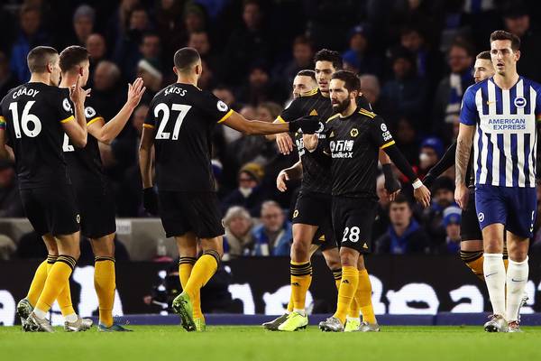 Wolves forced to battle hard for a point at Brighton