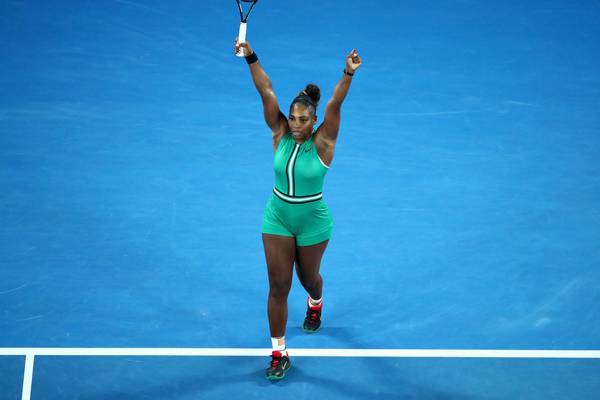 Australian Open: Williams comes out on top in battle with Halep