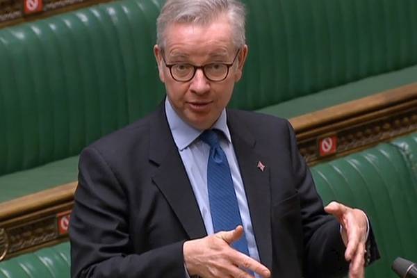 Brexit: Gove tells MPs there will be no ‘EU mini-embassy’ in Belfast