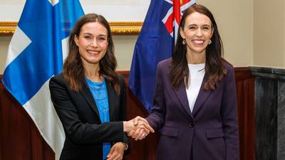 Ardern and Marin shoot down reporter's gender-based question