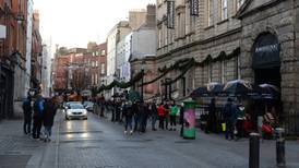 Several people arrested after crowds gather in Dublin city centre