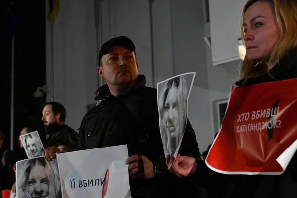 Ukraine’s leaders under pressure as activist dies after acid attack