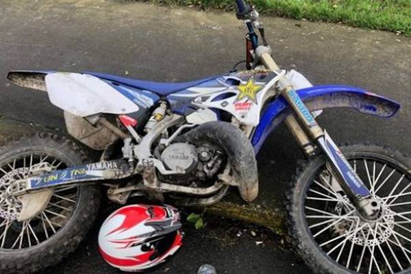 Woman seriously injured after being hit by teenager on scrambler bike