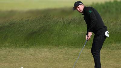 Jonathan Caldwell in contention at Scandinavian Mixed despite late bogeys