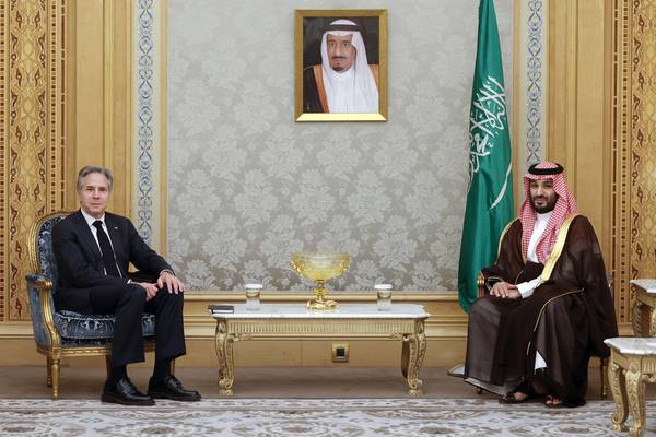 US and Saudi close to agreeing ‘plan B’ defence pact without Israel deal