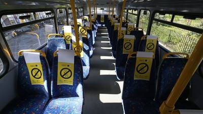 Rush hour on a Dublin bus: ‘They’re all ghost buses now’