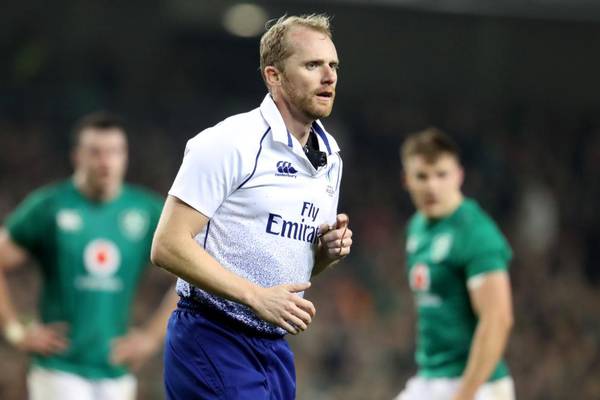 Rugby World Cup: Wayne Barnes to referee Ireland v Scotland
