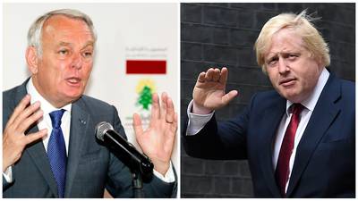 French foreign minister says Boris Johnson a liar