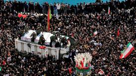 Ayatollah leads vast crowds at Iranian general’s funeral