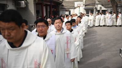 Beijing says it is committed to resuming ties with the Vatican