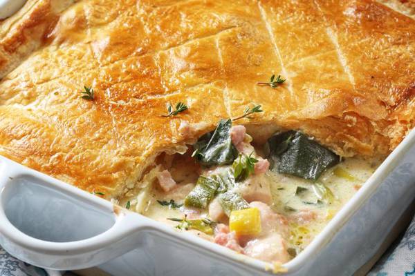 The ultimate tasty, fuss-free chicken pie: it’s a guaranteed crowd pleaser