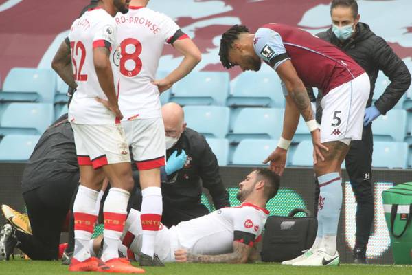 Southampton’s Danny Ings facing six weeks out with knee injury