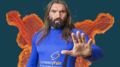 Chabal launches TV campaign for CurrencyFair