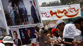 Chilly Cairo welcome for US envoy as Morsi supporters gather