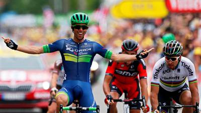 Tour de France: Michael Matthews claims  stage ten victory