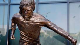 Statue of George Best unveiled at Windsor Park in Belfast