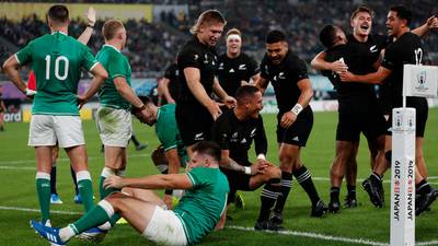 Ruthless New Zealand crush Ireland’s Rugby World Cup hopes