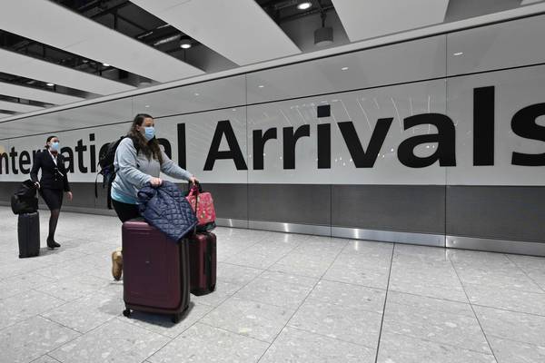 British and Irish arriving in England must now quarantine in hotels