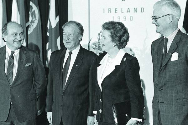 Faultline that would lead to Brexit evident in Haughey-Thatcher meetings
