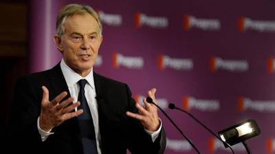 Keep to centre of political spectrum, Blair urges   Miliband