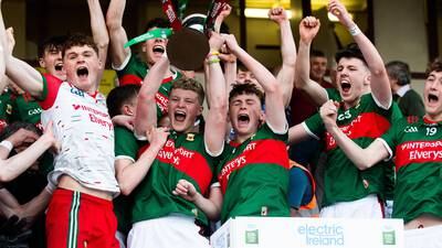 Mayo minors defend Connacht minor title with six point win over Galway